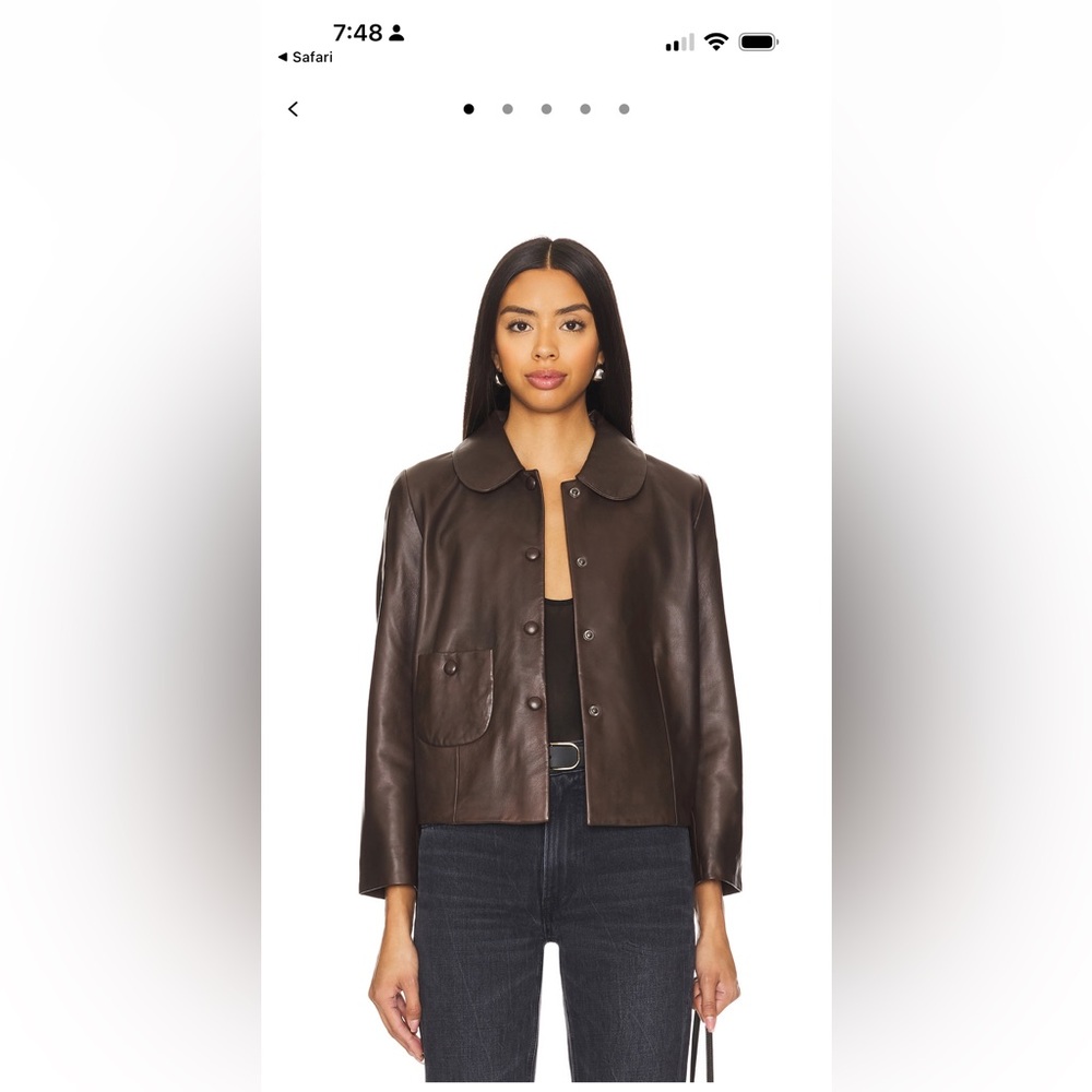 Ba&sh Milos Jacket in brown